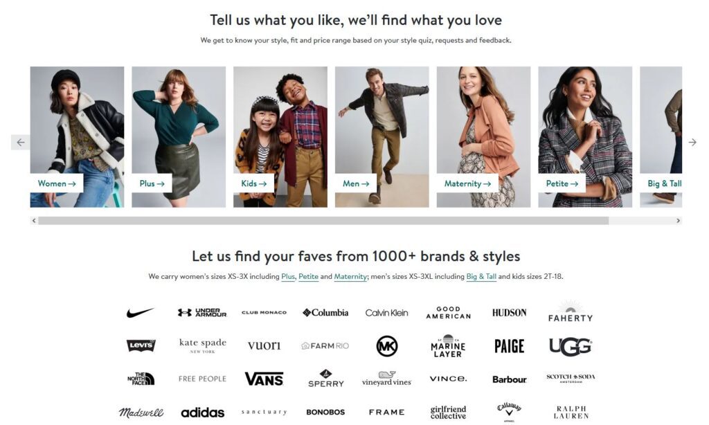 Wie funktioniert die Online-Stilberatung von Stitch Fix?